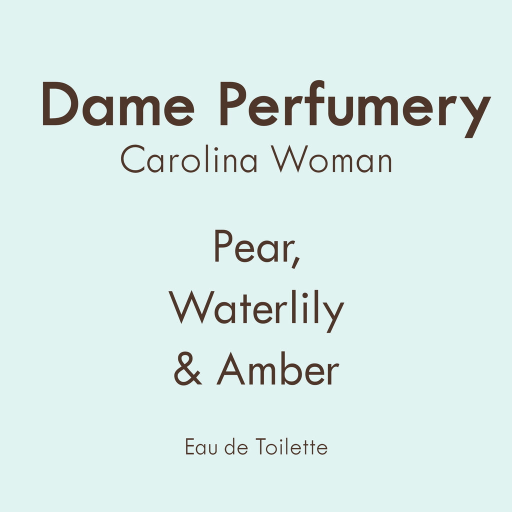 DAME Carolina Woman Pear, Waterlily & Amber Eau de Toilette