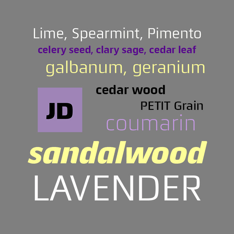 Parfums Jeffrey Dame Santal Superbe Ingredients
